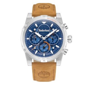 Timberland Sherbrook Multi Blue Dial Brown Tdwgf0009404 Watch