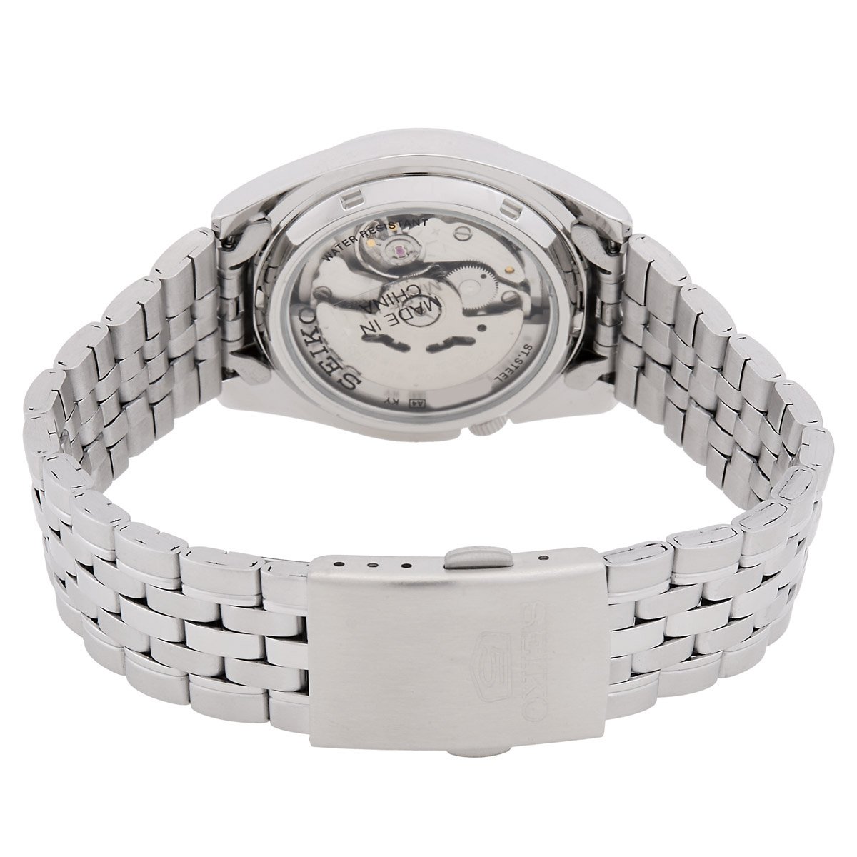 Seiko 5 Automatic Midnight Logo Dial Men's Watch SNK357 - Image 3