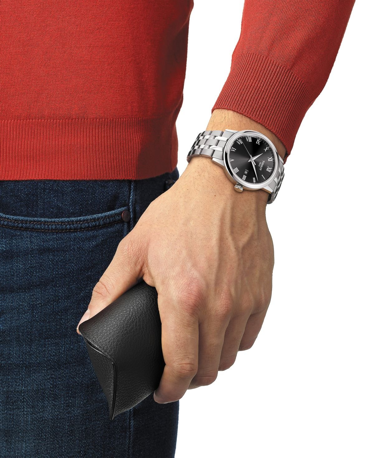 Tissot Men's Swiss Classic Dream Stainless Steel Bracelet Watch 42mm