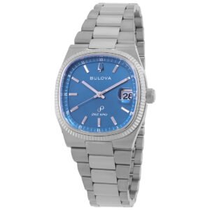 Bulova Super Seville Quartz Blue Dial Men's Watch 96B440 - luxury watch