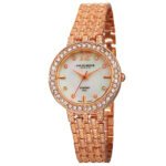 Akribos XXIV Mother of Pearl Dial Rose Gold-tone Alloy Ladies Watch AK757RG