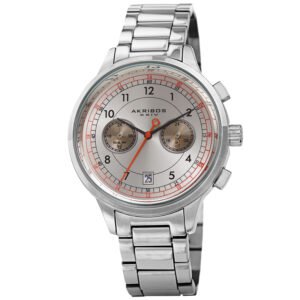 Quartz Silver Dial Men's Watch AK1071SS - luxury watch