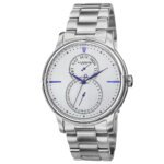 White Dial Stainless Steel Men's Watch AK728SSW - luxury watch