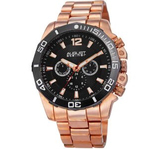 Multi-Function Black Dial Men's Watch AS8113RG - luxury watch
