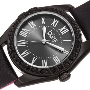Burgi Black Dial Ladies Watch BUR206BK