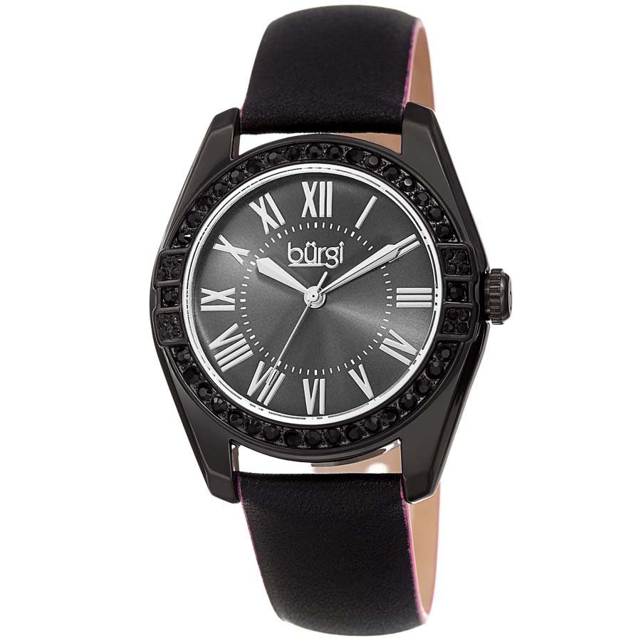 Burgi Black Dial Ladies Watch BUR206BK - Image 4