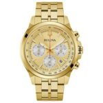 Classic 45mm Gold Dial Men's Quartz Watch 97B217