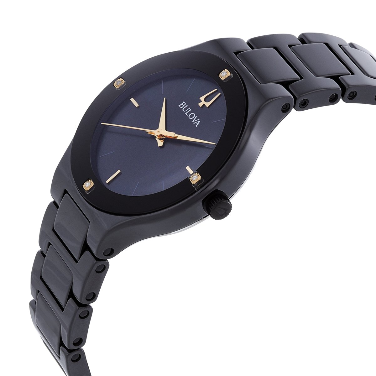 Millennia Quartz Black Mother of Pearl Dial Ladies Watch 98R293 - luxury watch