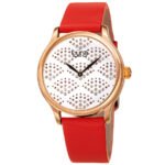 Pebble Style Quartz White Dial Ladies Watch BUR238RD - luxury watch