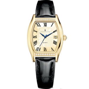 Gemma Quartz Gold Dial Ladies Watch CV2446 - luxury watch
