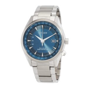 Perpetual World Time GMT Eco-Drive Blue Dial Men's Watch CB0270-87L - luxury watch