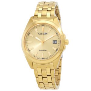 Peyten Eco-Drive Champagne Dial Ladies Watch EO1222-50P - luxury watch