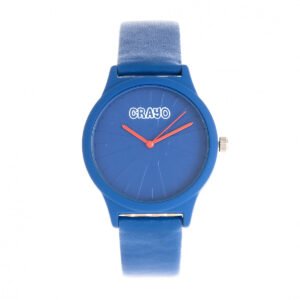Crayo Splat Quartz Blue Dial Watch CRACR5306