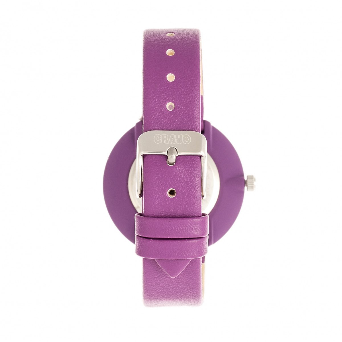 Crayo Blade Quartz Purple Dial Watch CRACR5405 - Image 2