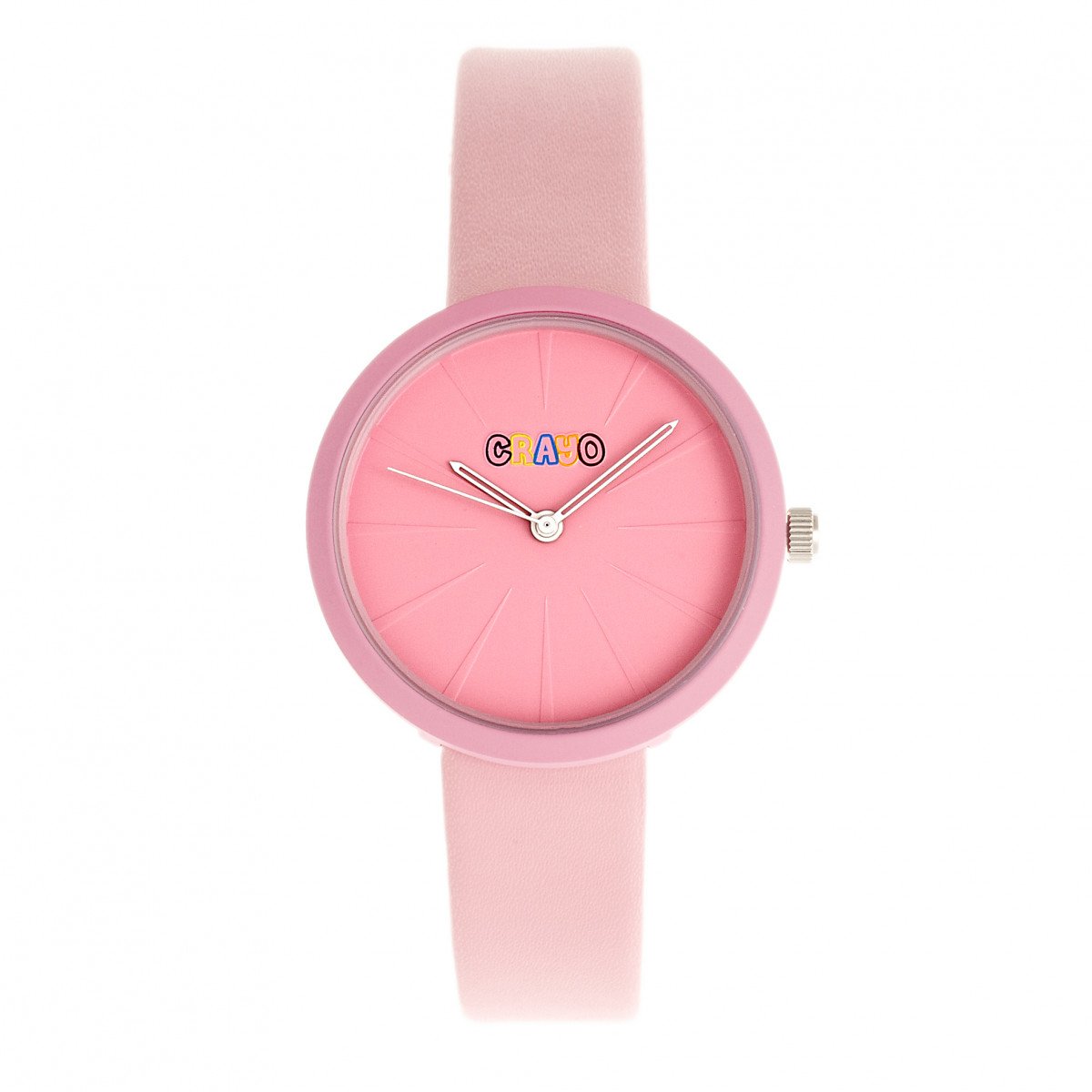 Crayo Blade Quartz Pink Dial Watch CRACR5406 - Image 3