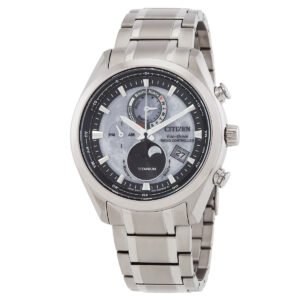 Citizen Tsuki-yomi A-T Eco-Drive Perpetual World Time Men's Watch BY1010-81H