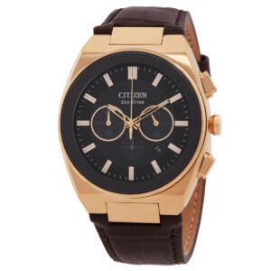 Citizen Axiom SC Chronograph Black Dial Men's Watch CA4583-01E