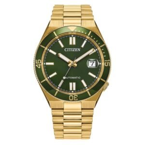 Citizen Tsuyosa Shore Automatic Green Dial Men's Watch NJ0232-53X