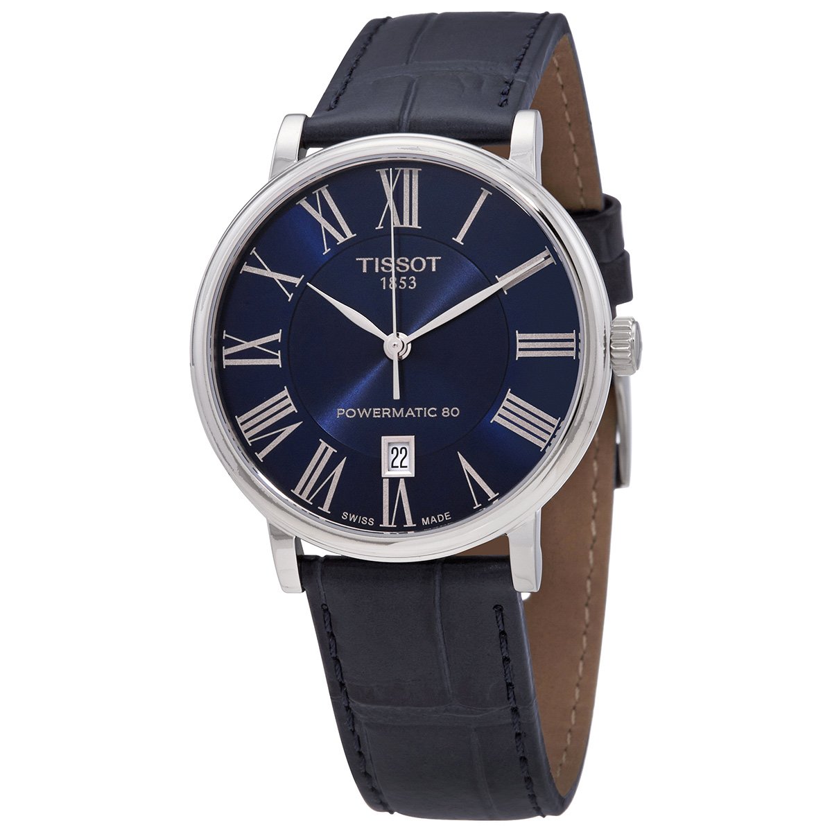 Tissot Carson Automatic Blue Dial Men's Watch T122.407.16.043.00 - luxury watch