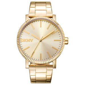 Classic 40mm Gold Dial Men's Quartz Watch DK1L034M0045