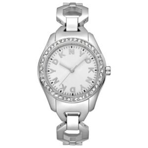 Fashion 33mm Silver Dial Men's Quartz Watch DK1L075M0015