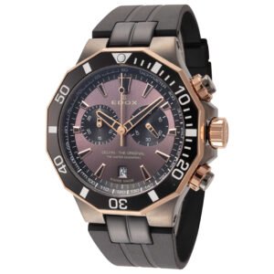 Delfin The Original 43mm Brown Dial Men's Quartz Watch 10112-357GRNCA-BRNR