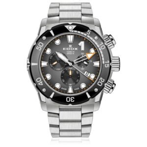 CO-1 45mm Grey Dial Men's Quartz Watch 10242-TINM-GIDNO