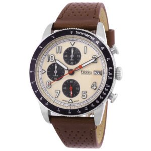 Sport Tourer Chronograph Quartz White Dial Men's Watch FS6042 - luxury watch