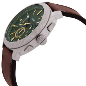 FOSSIL Machine Chronograph Quartz Green Dial Men's Watch FS6100