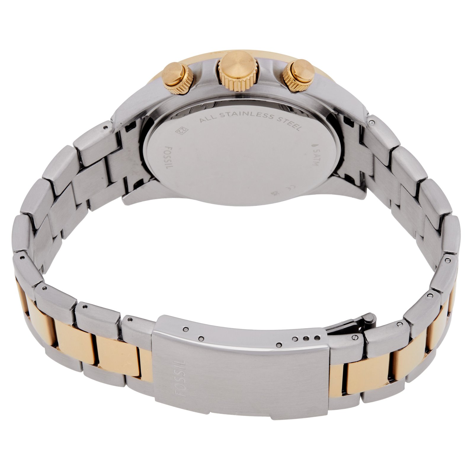 FOSSIL Quartz Gold Dial Autocross Multifunction Watch FS6126 - Image 2