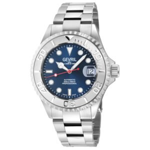 Wall Street Automatic Blue Dial Men's Watch 4751B - luxury watch