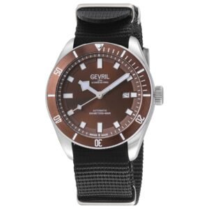 Yorkville 43mm Brown Dial Men's Automatic Watch 48607N