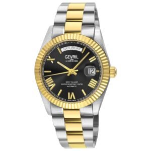 West Village 40mm Black Dial Men's Automatic Watch 48955B