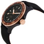 Glycine Combat Sub Automatic Black Dial Men's Nylon Watch GL0093