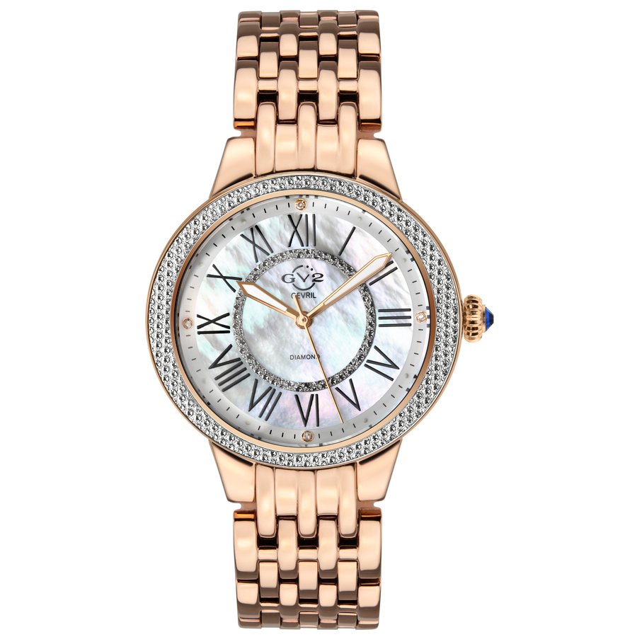 Astor II Quartz Mother of Pearl Dial Diamond Ladies Watch 9141 - luxury watch