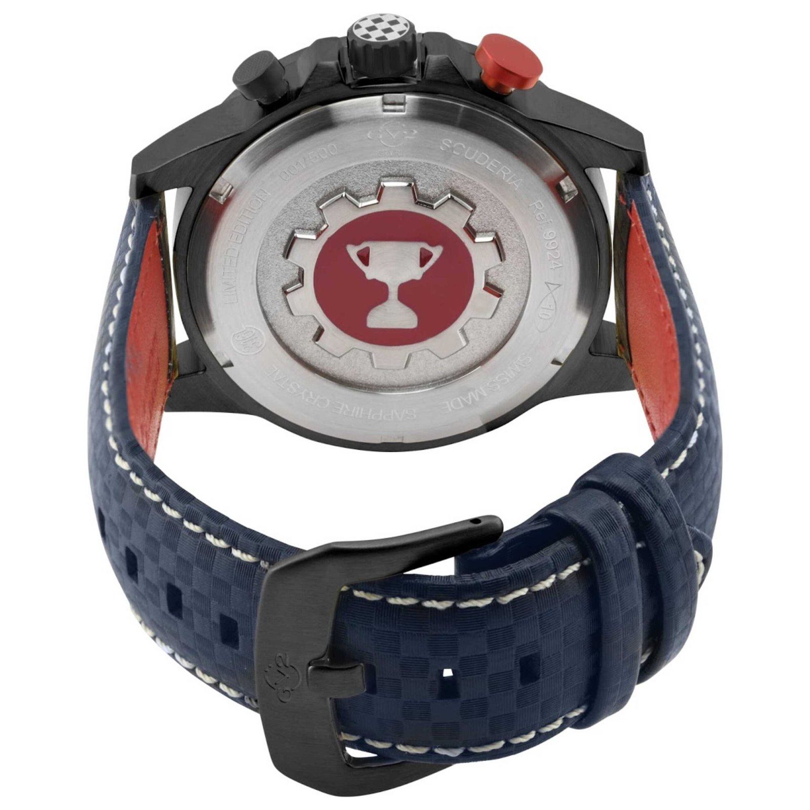 Scuderia 45mm Blue Dial Men's Quartz Watch 9924 - Image 2