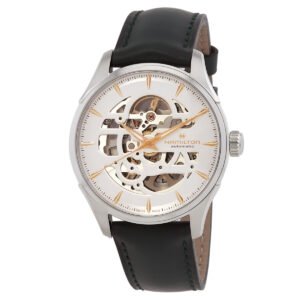Hamilton Jazzmaster Skeleton Automatic White Dial Men's Watch H42535810 - luxury watch