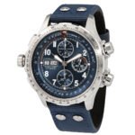 Hamilton X-Wind Lefty Chronograph Automatic Blue Dial Men's Watch H77906940 - luxury watch
