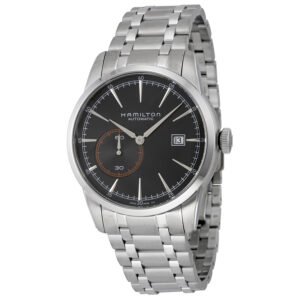 HAMILTON Railroad Automatic Black Dial Men's Watch H40515131