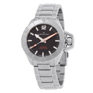 Automatic Black Dial Watch H77485130 - luxury watch