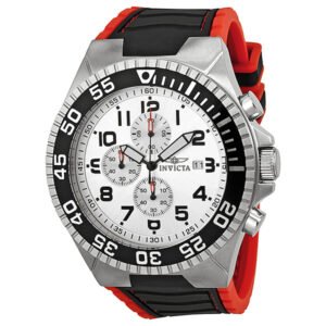 Invicta Pro Diver Chronograph Silver Dial Men's Watch 12411
