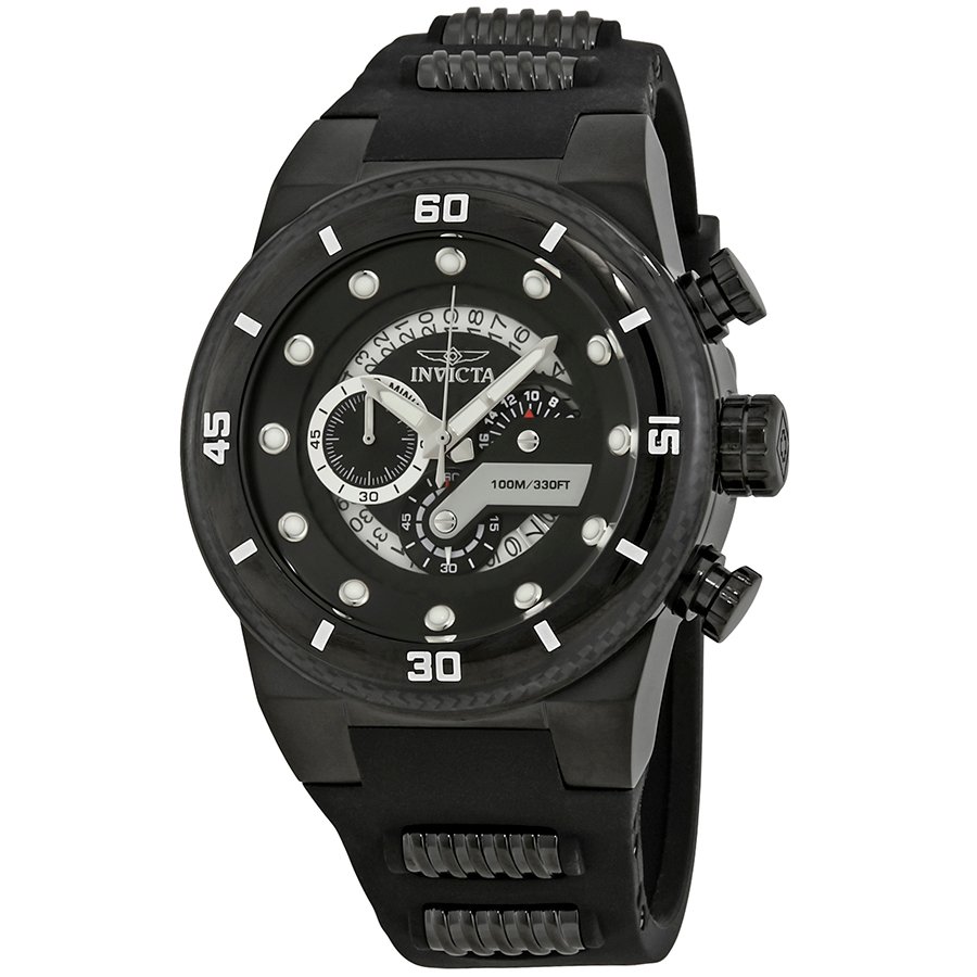 Invicta S1 Rally Chronograph Black Dial Men's Watch 24228