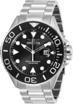 Invicta Pro Diver Quartz Black Dial Stainless Steel Men's Watch 28765