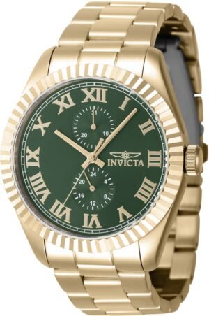 Invicta Specialty GMT Quartz Green Dial Men's Watch 47430