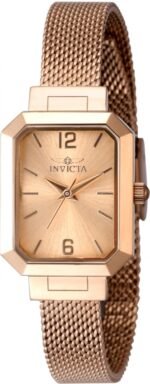Invicta Angel Quartz Rose Gold Dial Ladies Watch 48153
