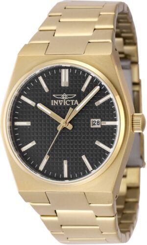 Invicta Speedway Zager Exclusive Quartz Black Dial Men's Watch 48395