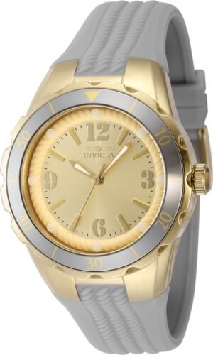 Invicta Angel Quartz Gold Dial Ladies Watch 48850
