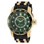 Invicta Pro Diver Scuba Quartz Green Dial Men's Watch 6994