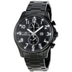 INVICTA II Collection Black Dial Black Ion-Plated Men's Watch 0383