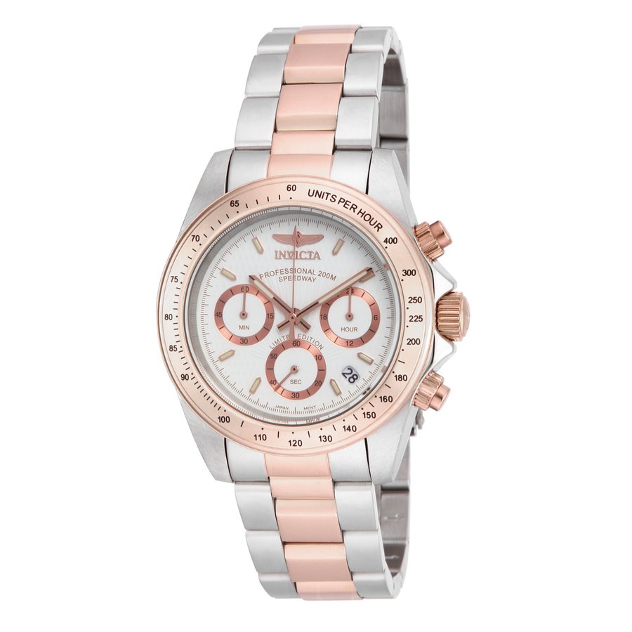 INVICTA Speedway Chronograph Quartz White Dial Men's Watch ILE6932A